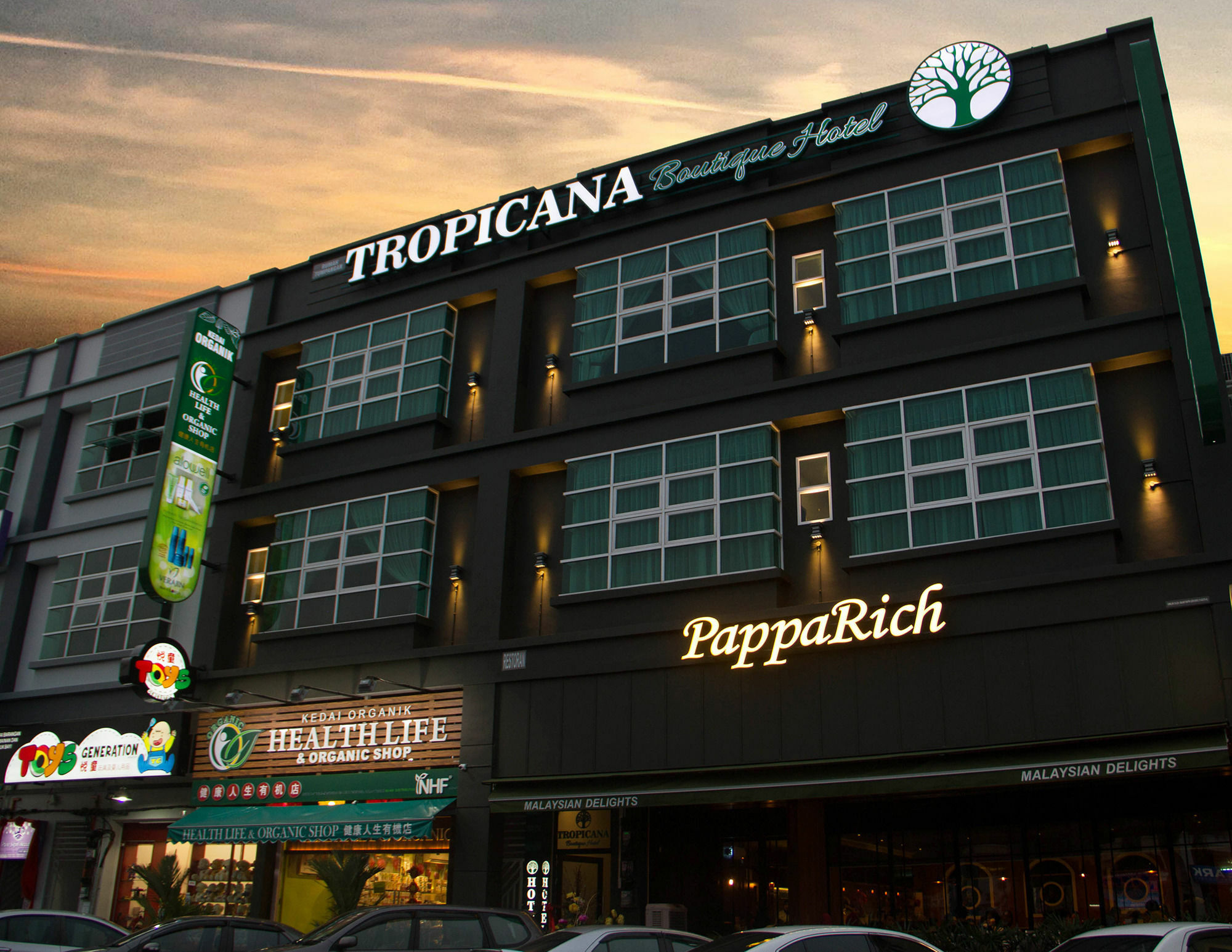 Tropicana Boutique Hotel Muar Kültér fotó